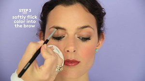 Get bolder brows instantly with this tutorial. Find your perfect brow shape here: http://bit.ly/2bvNIwb | Real Simple