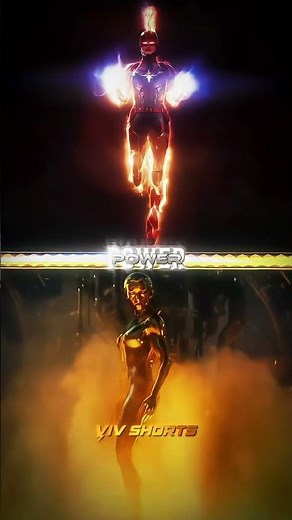 Captain Marvel vs Female Silver Surfer #vivshorts