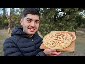 Georgian Traditional Cheese Bread — Khachapuri in a Pan. Easy and Delicious Recipe