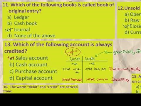 Introduction to Accounting II Accountancy || Lec-1 || Account Assistant Jobs II JKSSB || JKPSC