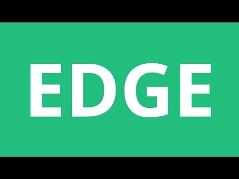 How To Pronounce Edge - Pronunciation Academy