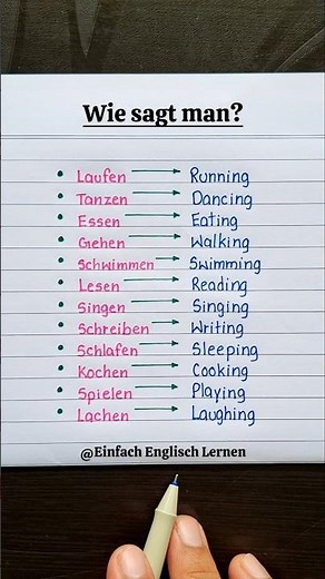 Deutsche Wörter im Englischen 📖🔥 #deutsch #englisch #ausbildung