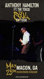 1.1K reactions · 59 shares | Macon, GA!!! You know what time it is  #SoulonTour | Anthony Hamilton | Facebook