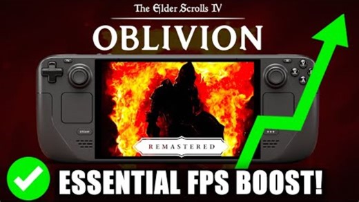 【机翻】《上古卷轴4：湮灭重制版》Steam Deck 帧数提高MOD安装教程【转载】