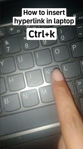 How to insert hyperlink in laptop or computer #viral #shortvideo #youtubeshorts #shorts #short