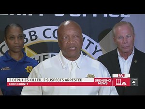 Cobb sheriff explains how deputies were ambushed, killed