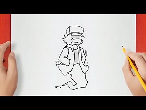 Como dibujar a GARCELLO Ghost de FnF | Paso a Paso