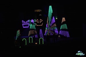 Halloween Lights in Lehi