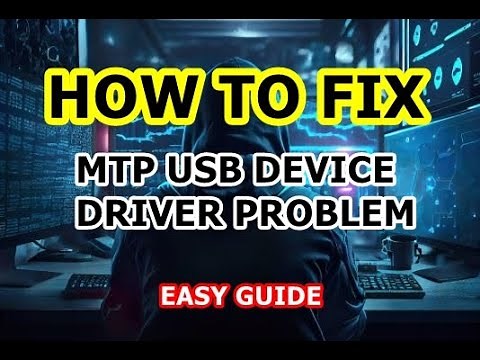 How to fix MTP USB Device Driver Problem | MTP ADB Driver | MTP Device Driver | Windows 10/11