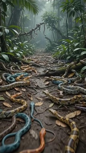 Snake Island: A Terrifying Land Covered with Thousands of Snakes | Cinematic Wildlife Adventure