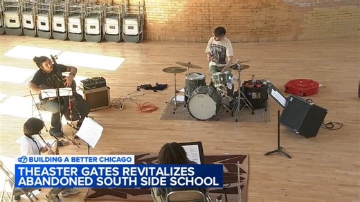Abandoned Chicago school revitalized, turned into space for art