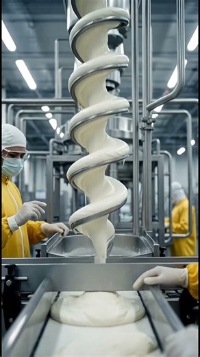 How Condensed Milk is Made in Factory: Modern Milk Powder Processing Factory (Full Process)