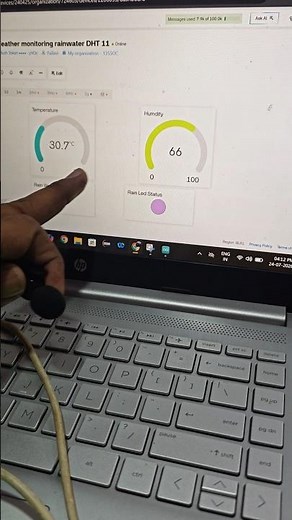 ESP32 Weather Monitoring System with Blynk | DHT11 + Rain Sensor | Complete Wiring & Blynk Setup