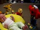 Elmo Scares little dillon at the shop Sesame Street Toy scares little baby Try Not to Laugh Funny