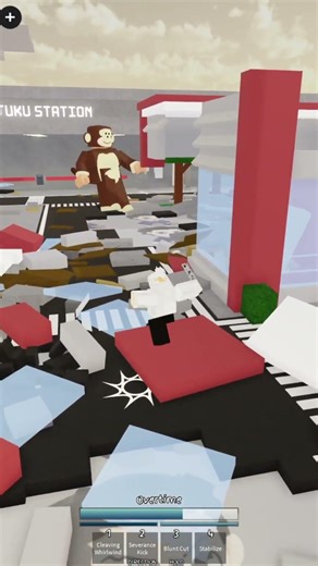 Filthy monkey who can't even use jujutsu #roblox #jujutsushenanigans