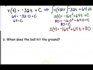 Day 6 Lesson~Integration Word Problem