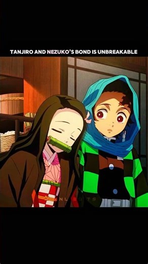 Tanjiro cuddles Nezuko 🥰 Dandelions #shorts