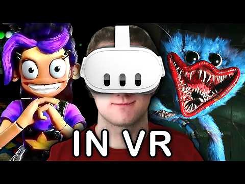 I played Poppy Playtime Chapter 5 in VR