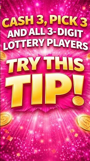 ALERT! ALERT! HOT NUMBERS TIP - LOTTERY CASH 3, PICK 3, ALL STATES 3-DIGIT GAMES