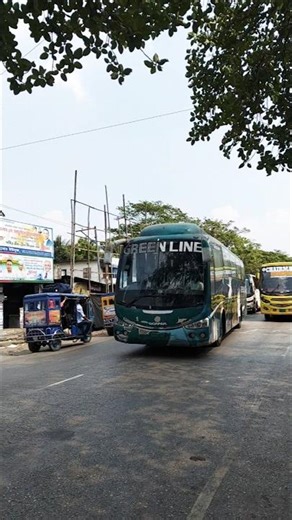 Green line Paribahan bus 2026 #shorts #bus