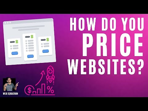 How Much To Charge For A Website - Web Design Pricing