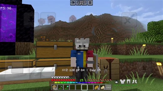 Build an Iron Farm in Minecraft Bedrock Edition