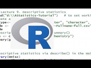Discovering Statistics using R session 4