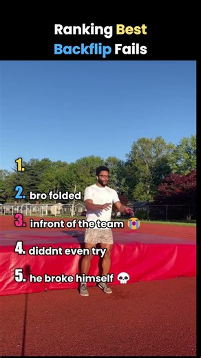 Ranking Best Backflip Fails