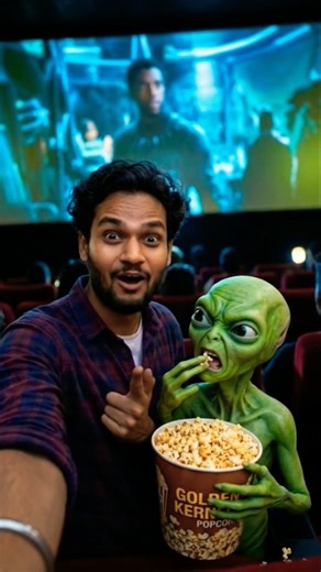 Alien Dost Ka Movie Reaction 😂👽🎬 #AlienDost #MovieReaction #ComedyShorts #ViralShorts #Shorts