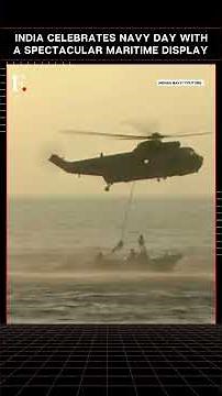 #FirstpostNews: India celebrates Navy Day with a Spectacular Maritime Display in Kerala | N18G