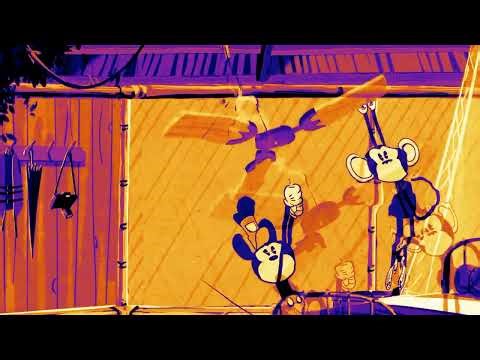 Rick's Deformed Logo Mickey Mouse Mickey Monkey Fight Cloud