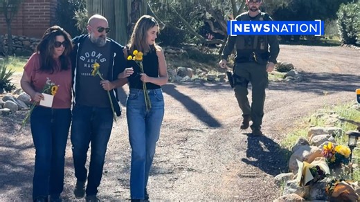 Guthrie sisters visit mother’s memorial, leave card as search enters 2nd month