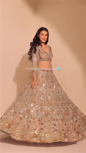 Roop Saree Sadan by J on Instagram: "Price- ₹1,35,500/- Contact- +91 9899562229 New In / Powder blue lehenga with gemstones handcrafted✨ This luminous powder blue tissue lehenga from Roop Saree Sadan with gemstones and be jewelled work is a handcrafted dream come true. Exquisite sequin work adds unparalleled glamour, perfect for luxury weddings and grand soirees. ✨ #GoldLehenga #SequinEmbroidery #RoopSareeSadan LuxuryWeddingWear GlobalBrides EthnicGlamour HighFashionIndia InternationalRunway lux