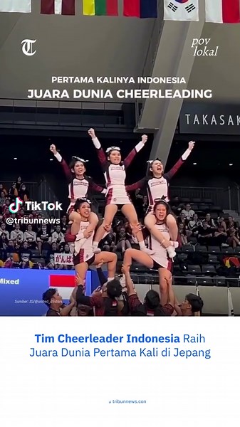 Indonesia Raih 7 Medali di Cheerleading World Championships 2025