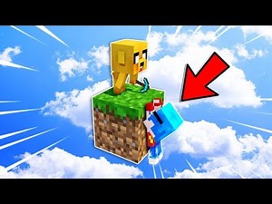 MINECRAFT: ¡ATRAPADOS EN UN BLOQUE EN MEDIO DE LA NADA! 😱🏝️ ISLA MIKEMBA #4