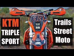 KTM 350 EXC-f - Triple Sport Dirt Bike ?!