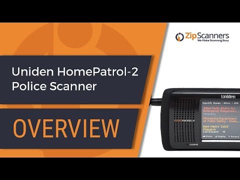 Uniden HomePatrol-2 Police Scanner | Introduction & Overview