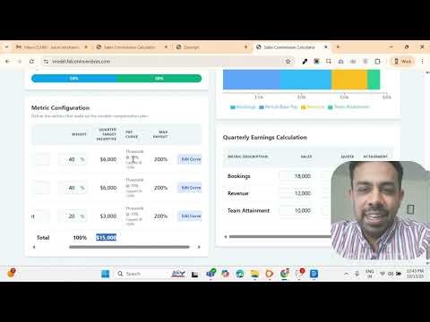 Model Sales Compensation Plans faster with Visual Pay Curves | Free Tool Demo