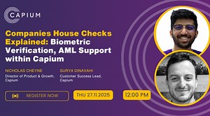 Companies House Checks Explained: Biometric Verification, AML Support within Capium
