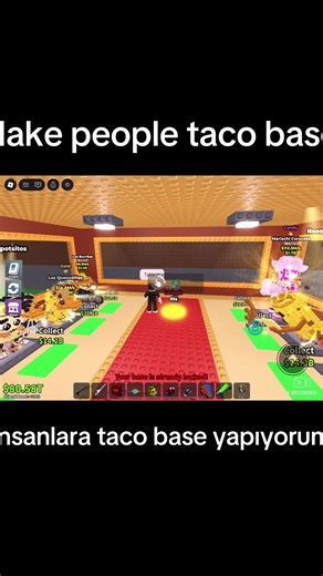How to Make People Taco Base in Roblox