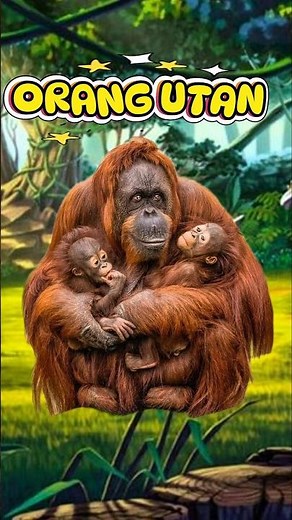 Orangutans, The Gentle Geniuses of the Forest.
