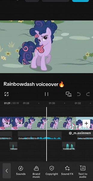 #MLP #voiceover #rainbowdash | voice over