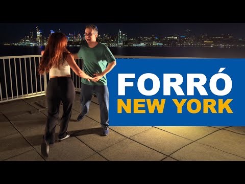 Forro Dance with the Manhattan Skyline | Rafael & Alice | “Energia do Forró” by Ó do Forró