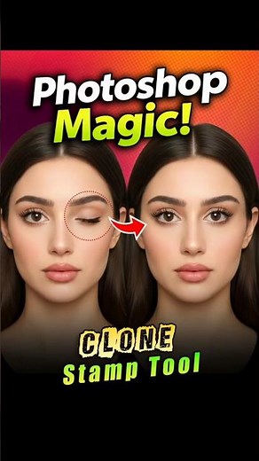 Photoshop Clone Stamp FIXED in 30 Seconds! #shorts #easy2graphics