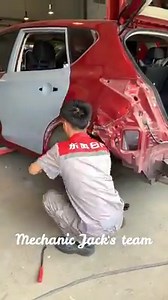 1.6M views · 36K reactions | Process of Nissan Tiida restoration. Side crashed. Burst 2 airbags. Follow the manufacturer guideliine to restore back. #mechanic #mechanicjack #panelbeater #restoration #Nissan #craftsmanship #oldschool #crashed #accident | Mechanic Jack's team | Facebook