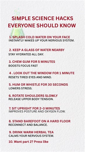 Simple Science Hacks Everyone Should Know