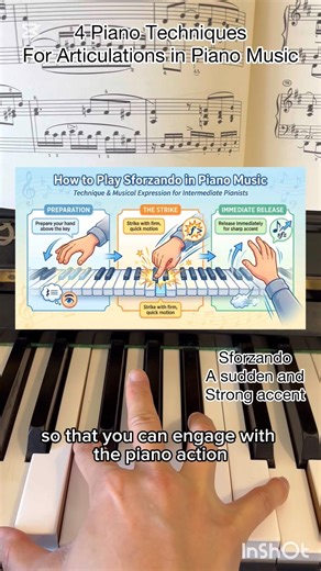 How to Play Sforzando In Piano Music