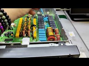 TS 570D de Kenwood con problemas en sintonizador de antenas, modificación de ventilador y revisión