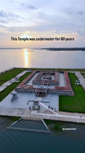 204K views · 24K reactions | Floating Temple of Karnataka...