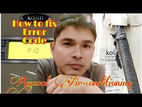 How to fix P10 Error code/ Kolin Floor Stand Basic 3tons